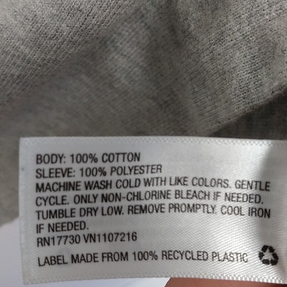 A New Day Sequin Sleeve Gray Top - Picture 7 of 12